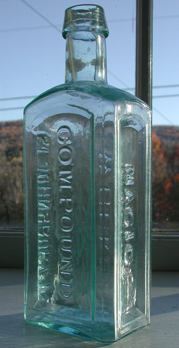 weeks magic compound st johnsbury vermont early medicine antique bottle