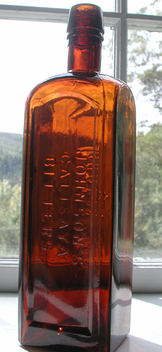 Vermont Burlington bitters antique medicine bottle