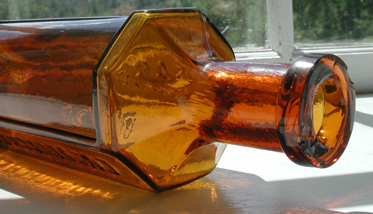 gilberts sarsaparilla bitters enosburg enosburhg vermont antique bottle