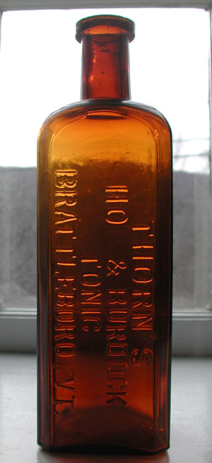 Antique pontiled medicine bottle for sale