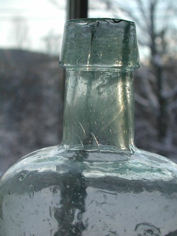 antique elixer New York bottle