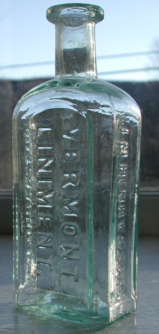 Antique pontiled medicine bottle