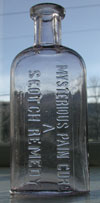 vermont cure antique bottle