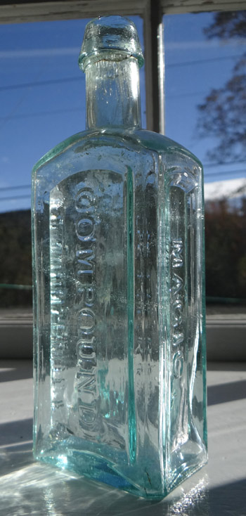 rare vermont balsam medicine bottle
